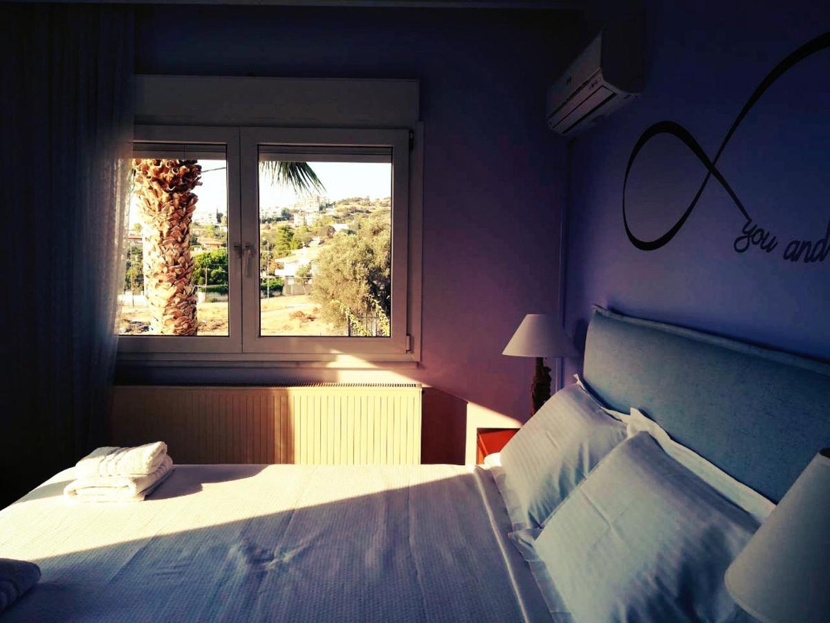 Luxury Seaview Apartment By The Sea Saronida Eksteriør bilde